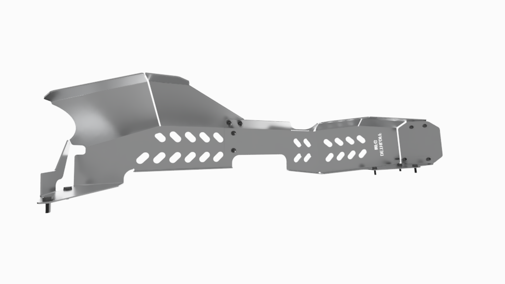 Dethloff Mfg Catalytic Converter Guard Kit 2019-Present RAM 2500/3500
