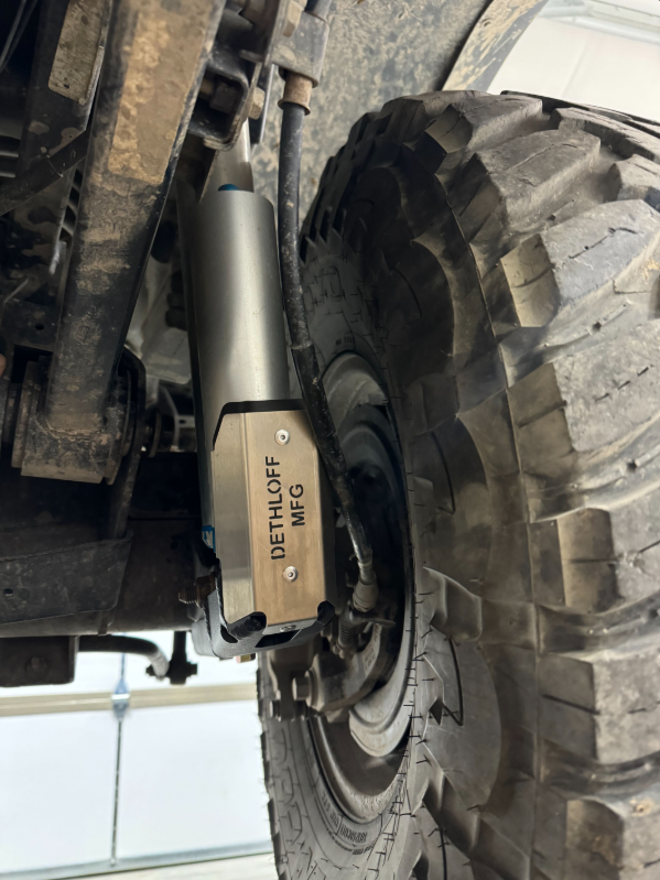 Dethloff Mfg HD Rear Shock Guards 2014+ Ram 2500