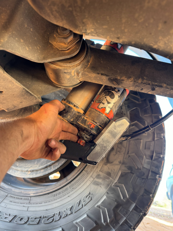 Dethloff Mfg HD Rear Shock Guards 2014+ Ram 3500