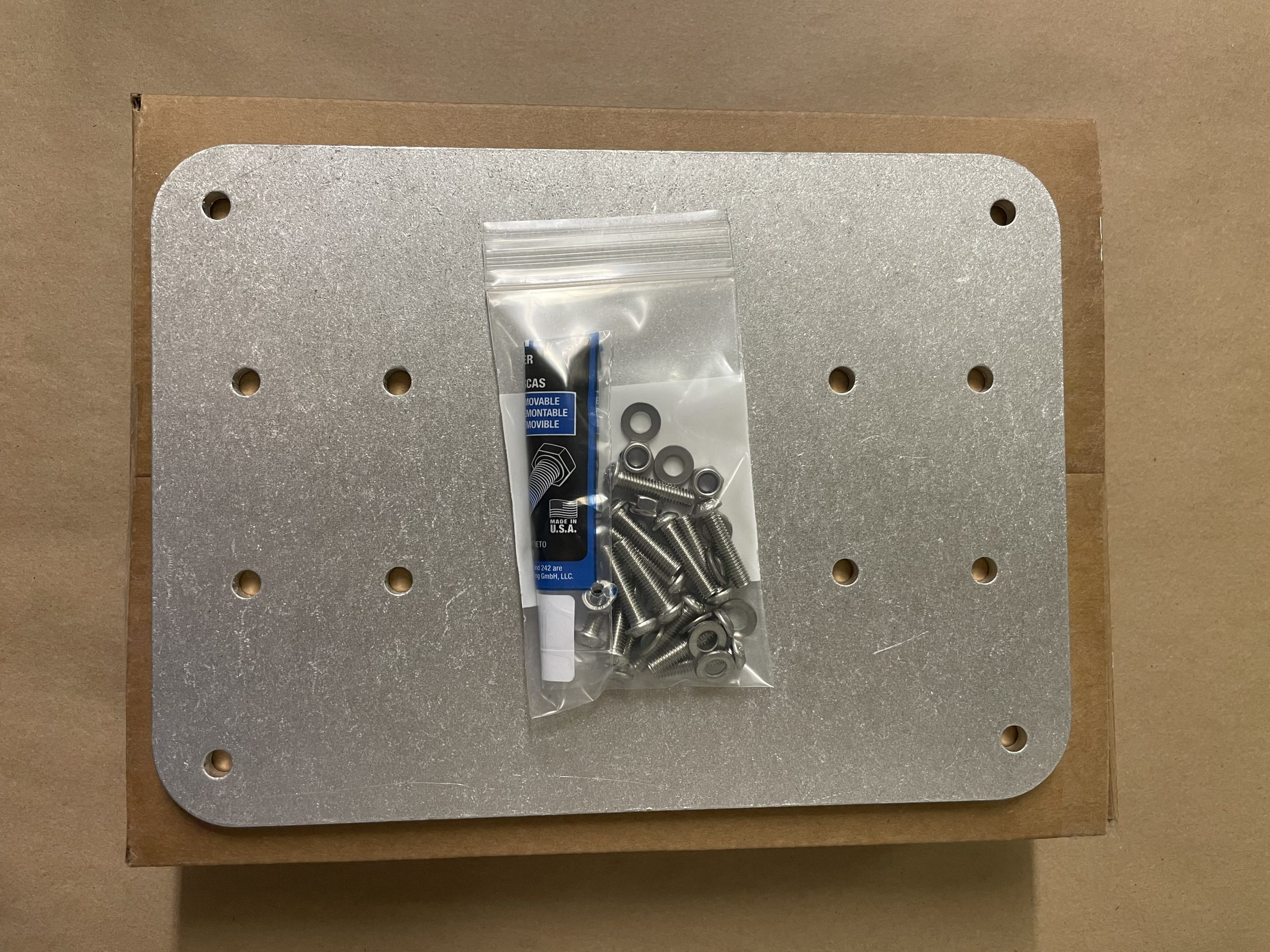 Dethloff Mfg RamBox ARB Twin Compressor Backing Plate