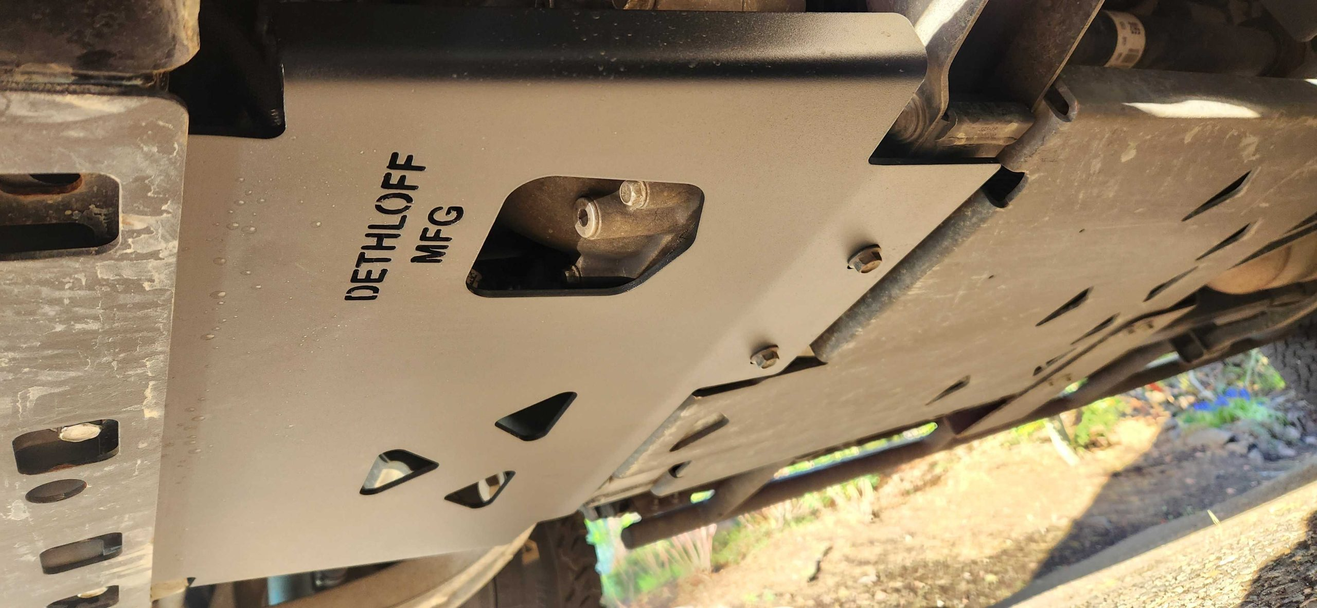 Dethloff Mfg Steering Rack & Front Differential Armour 2019+ Ram 1500