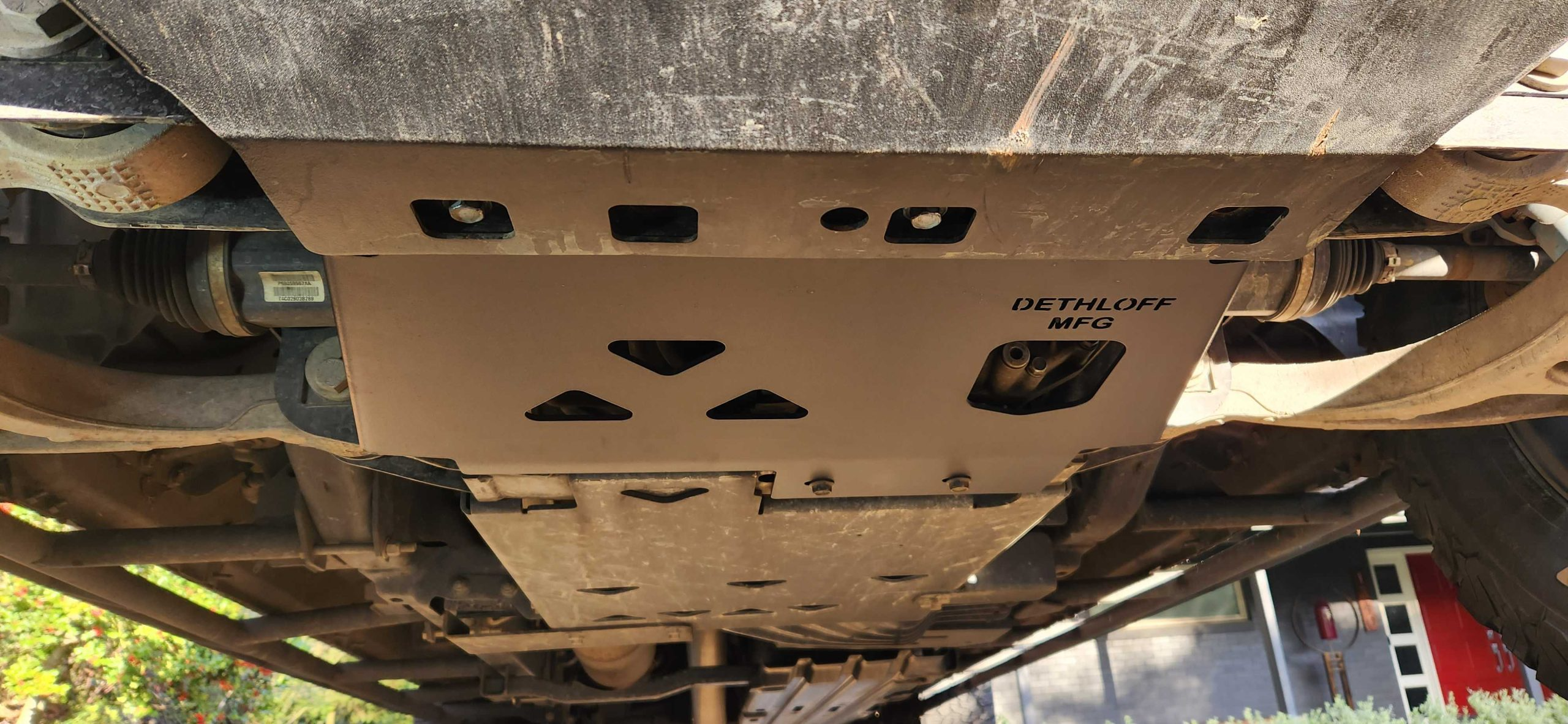 Dethloff Mfg Steering Rack & Front Differential Armour 2019+ Ram 1500