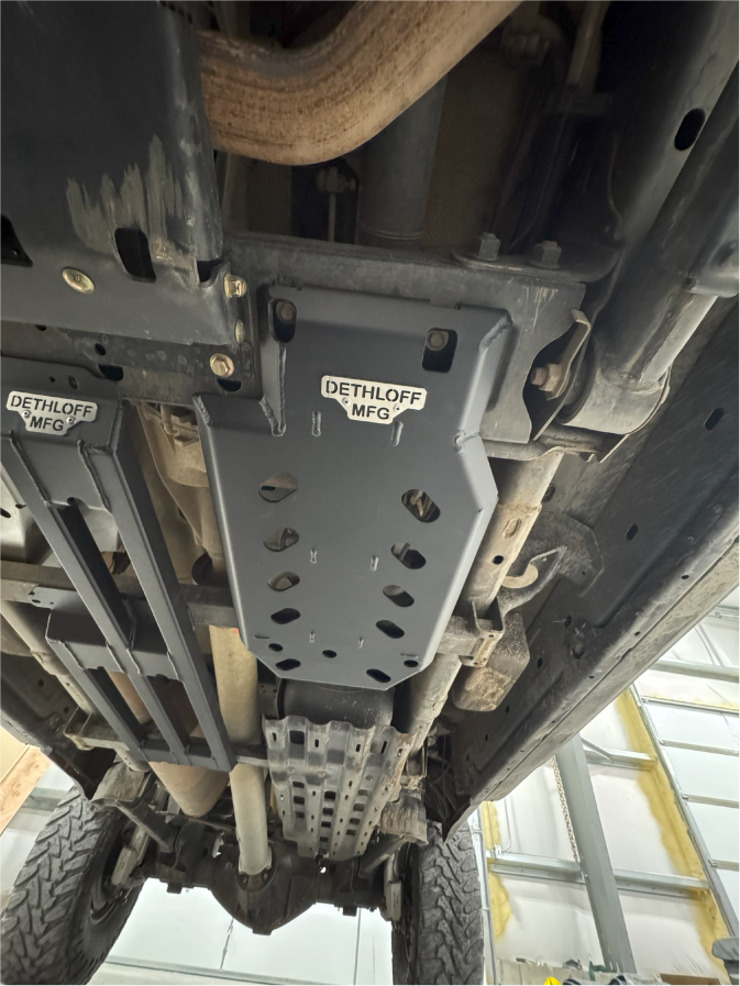 Dethloff Mfg Transfer Case & Evap Guard 2014+ Ram 2500/3500