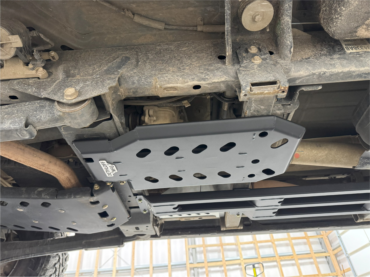 Dethloff Mfg Transfer Case & Evap Guard 2014+ Ram 2500/3500