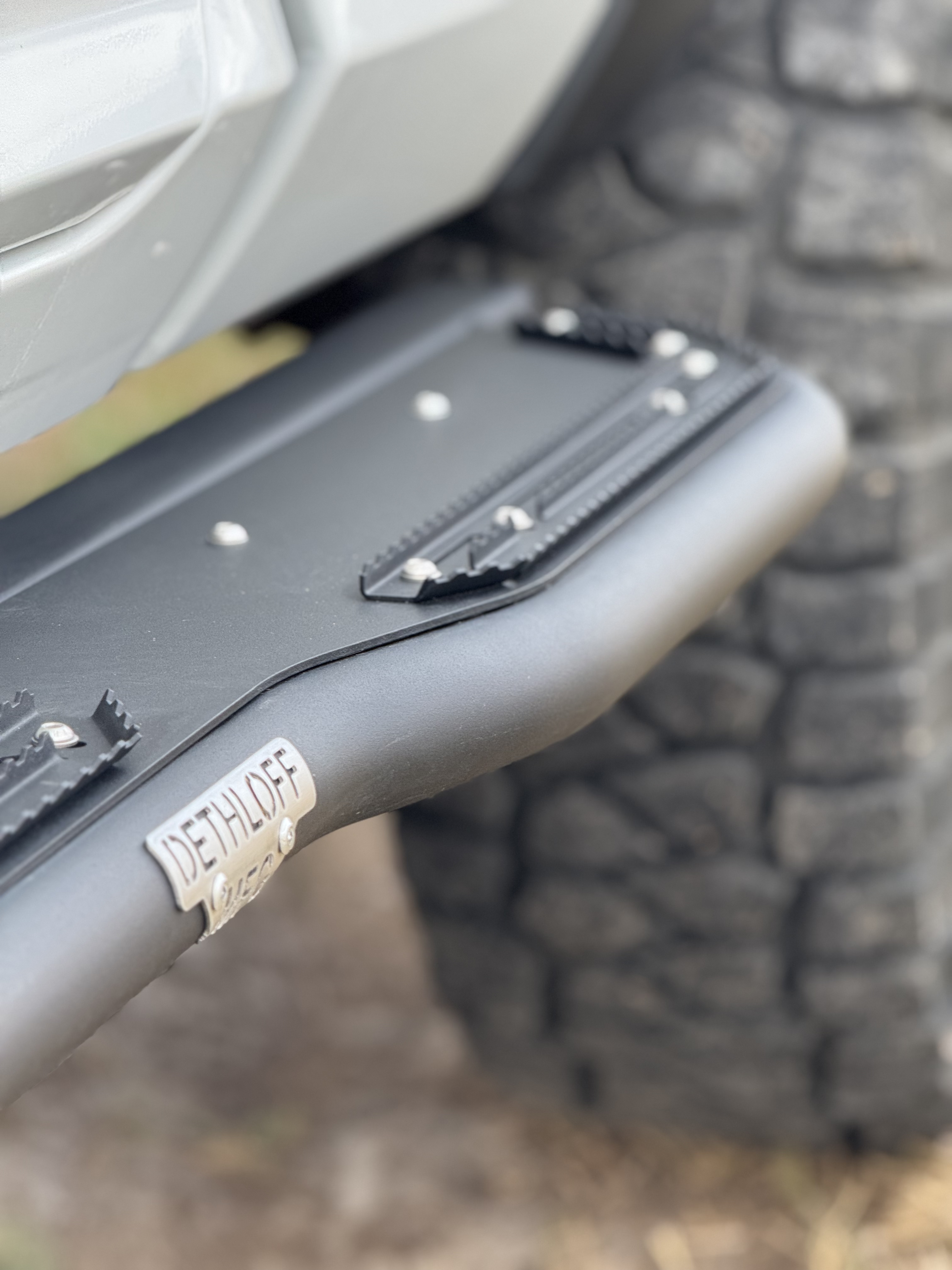 Dethloff Mfg XHD Rock Sliders 2014+ Ram 2500/3500