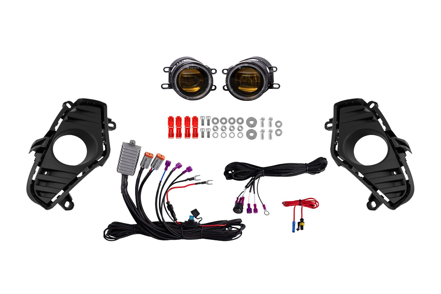 Diode Dynamics Elite Series Add-On Fog Lamp Kit for 2019-2025 Toyota RAV4