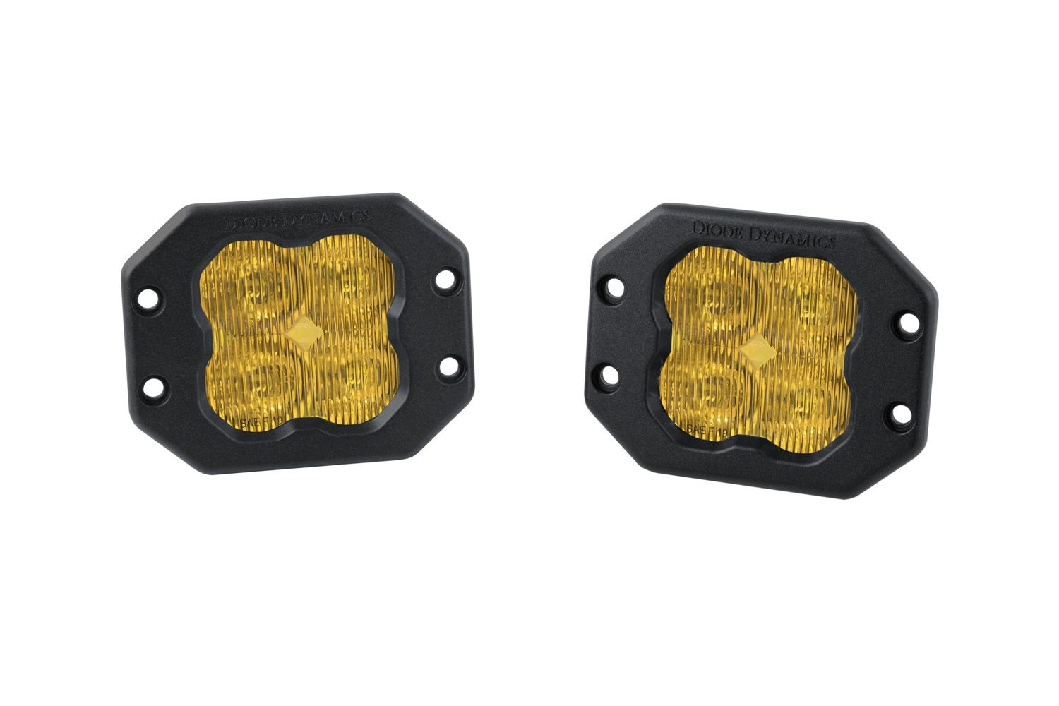 Diode Dynamics SS3 Yellow Flush Pod Light (Pair)