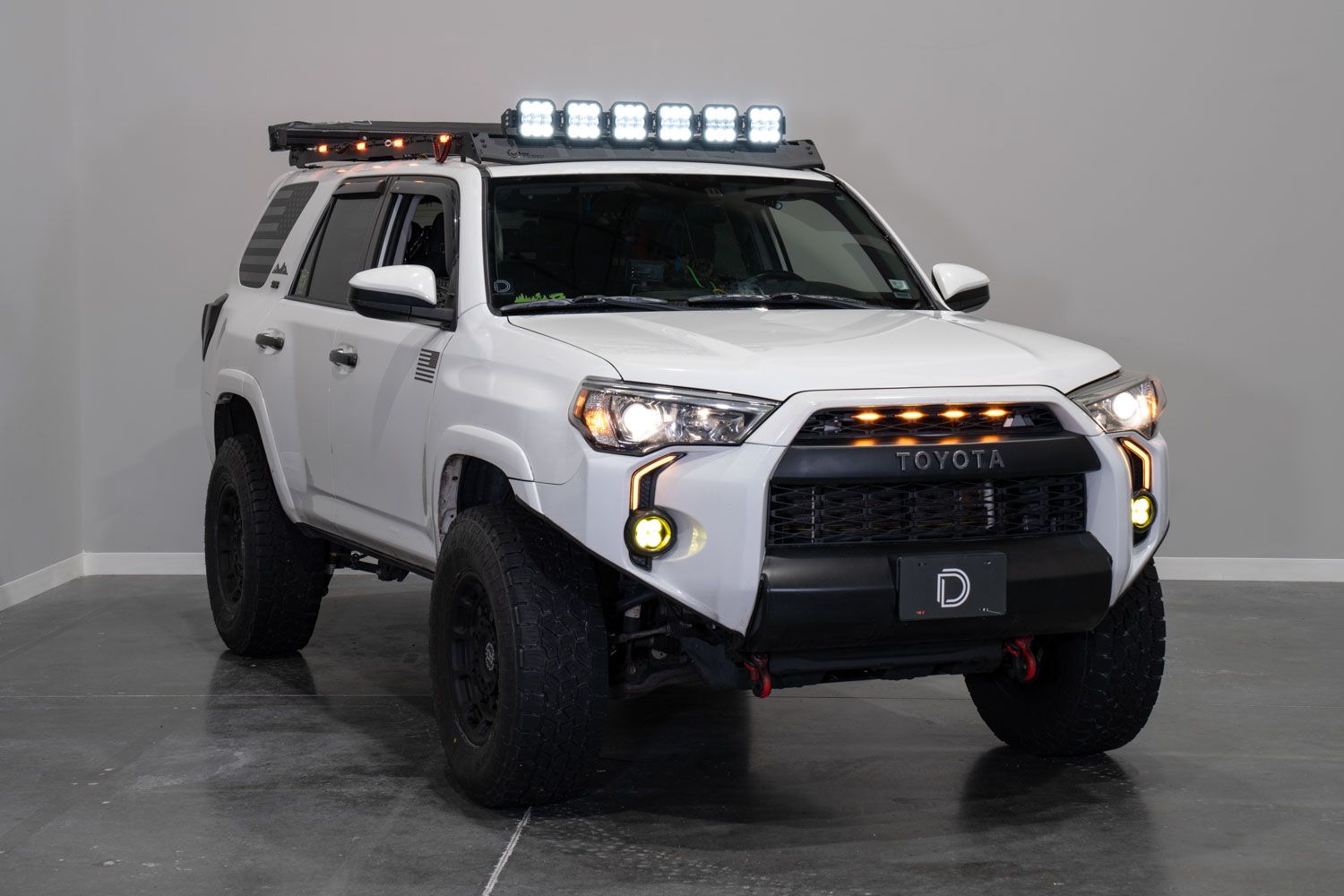 Diode Dynamics SS5 CrossLink Lightbar Kit for Prinsu/Sherpa Roof Racks