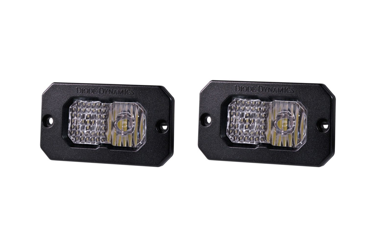 Diode Dynamics SSC2 White Flush Pod Light (Pair)