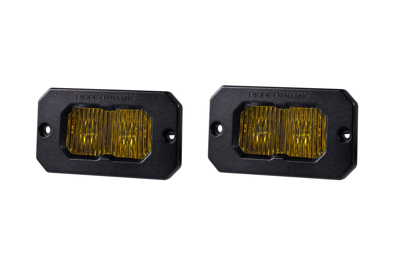 Diode Dynamics SSC2 Yellow Flush Pod Light (Pair)