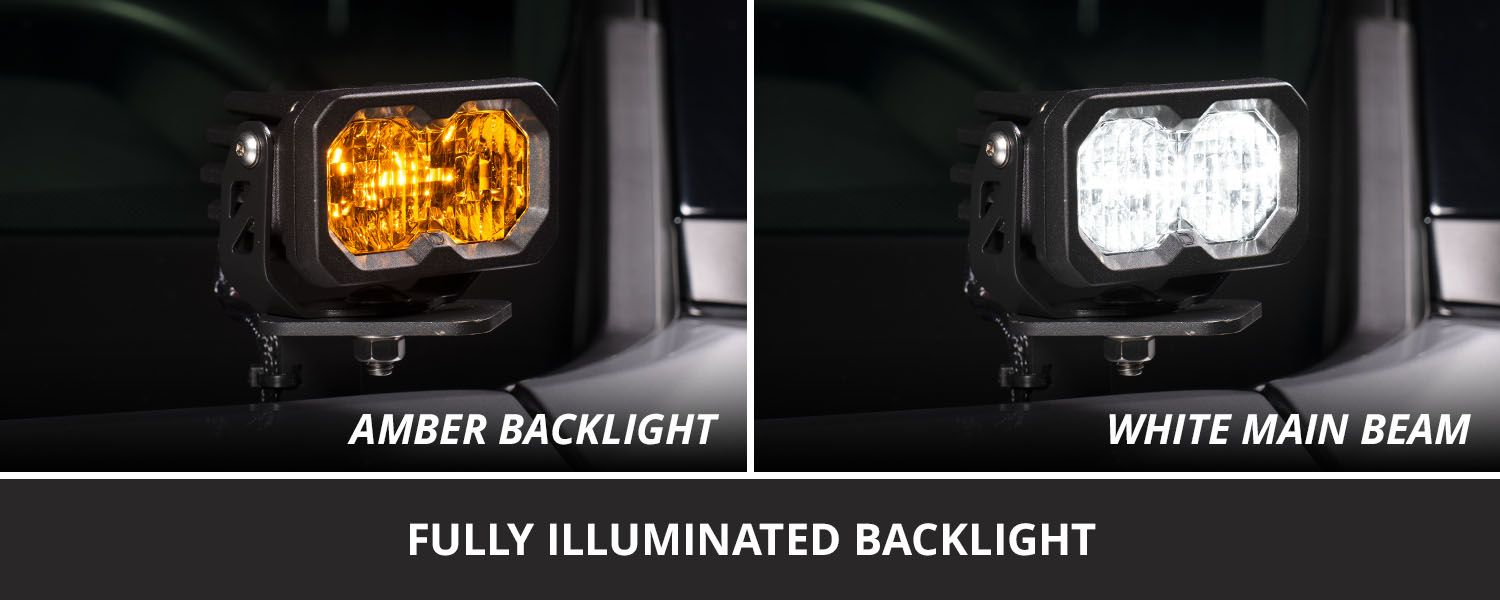 Diode Dynamics Stage Series Backlit Ditch Light Kit for 2019-2025 Toyota RAV4