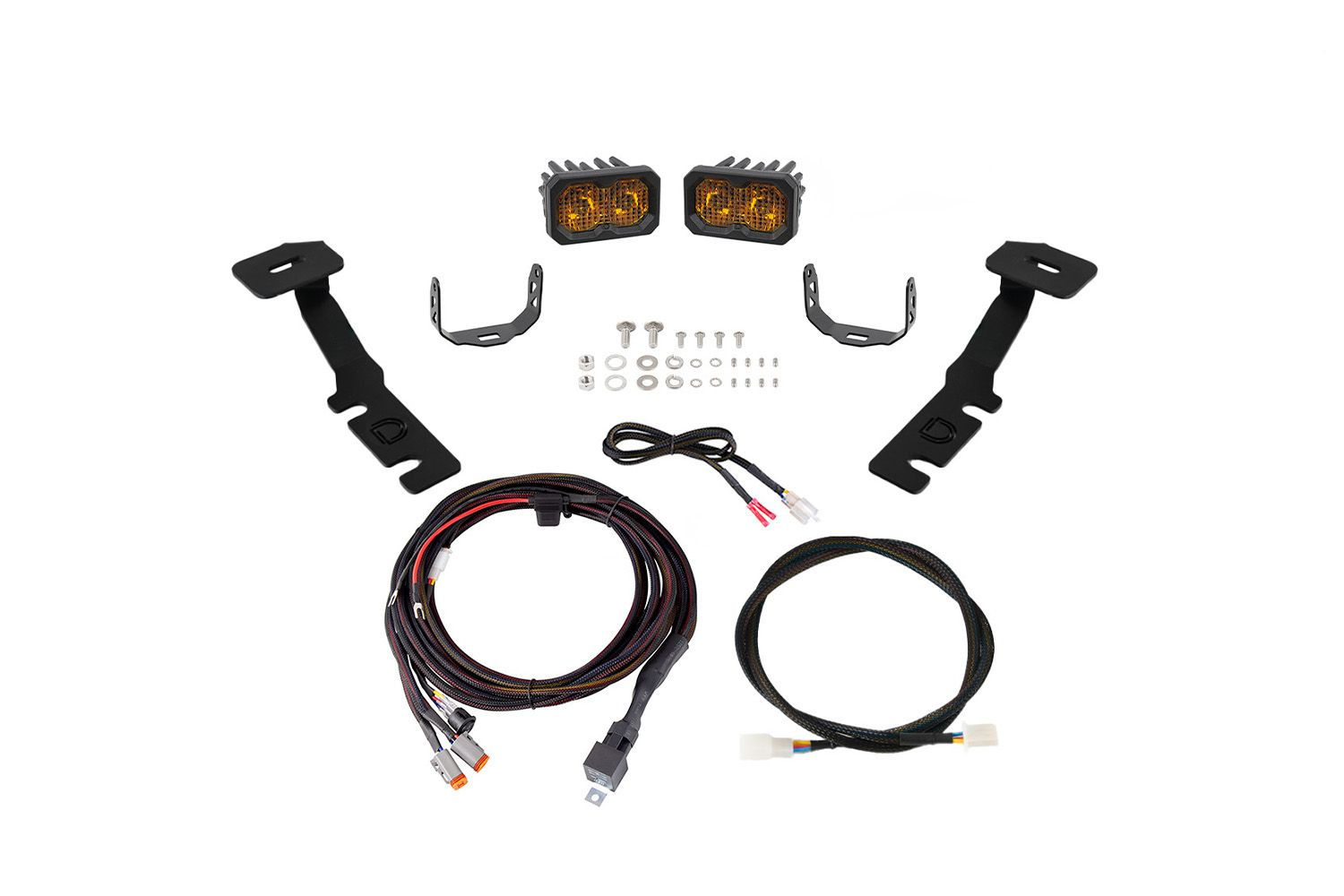 Diode Dynamics Stage Series Backlit Ditch Light Kit for 2019-2025 Toyota RAV4