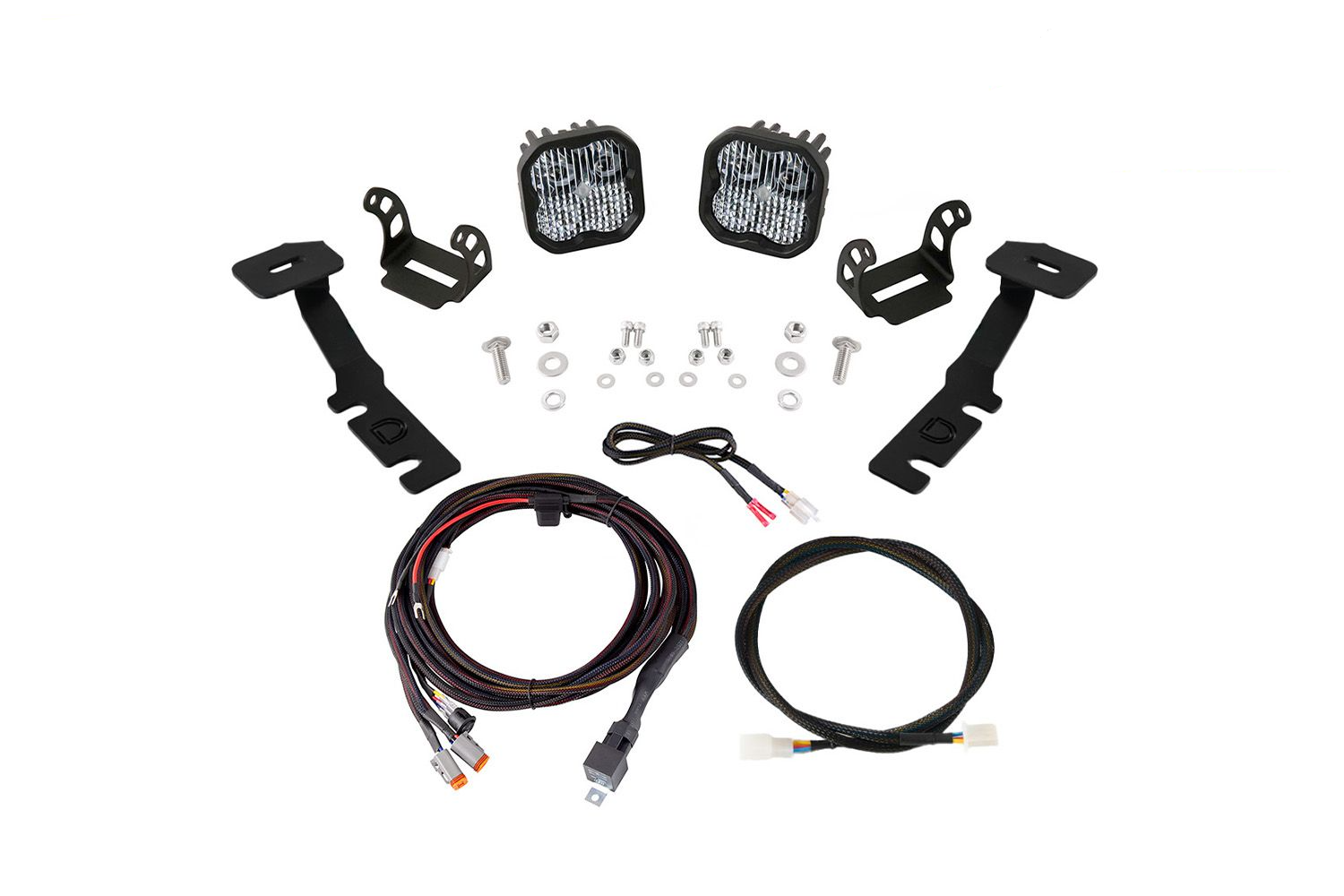 Diode Dynamics Stage Series Backlit Ditch Light Kit for 2019-2025 Toyota RAV4