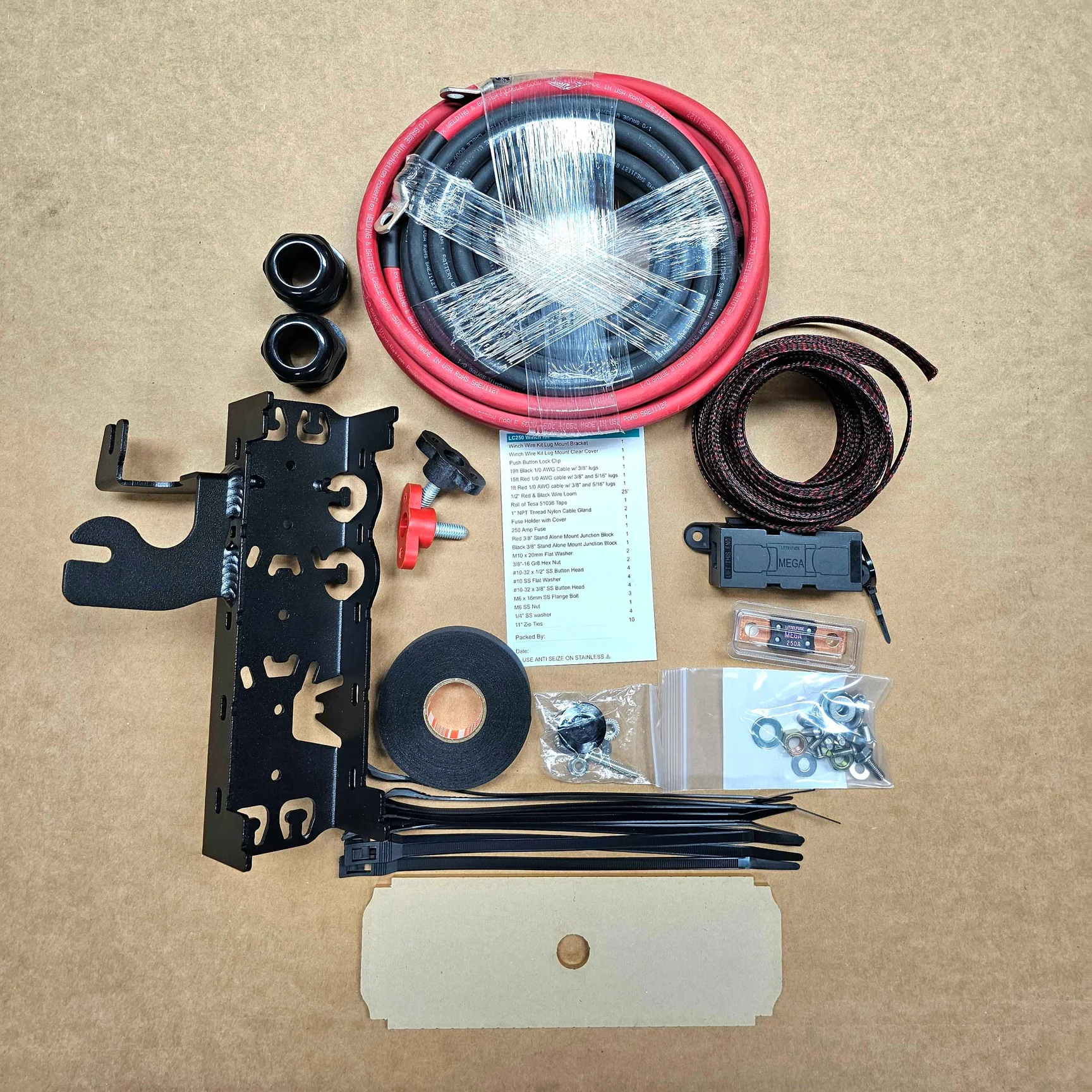 Dissent Off-Road 2024-2026 Land Cruiser Winch Wiring Kit