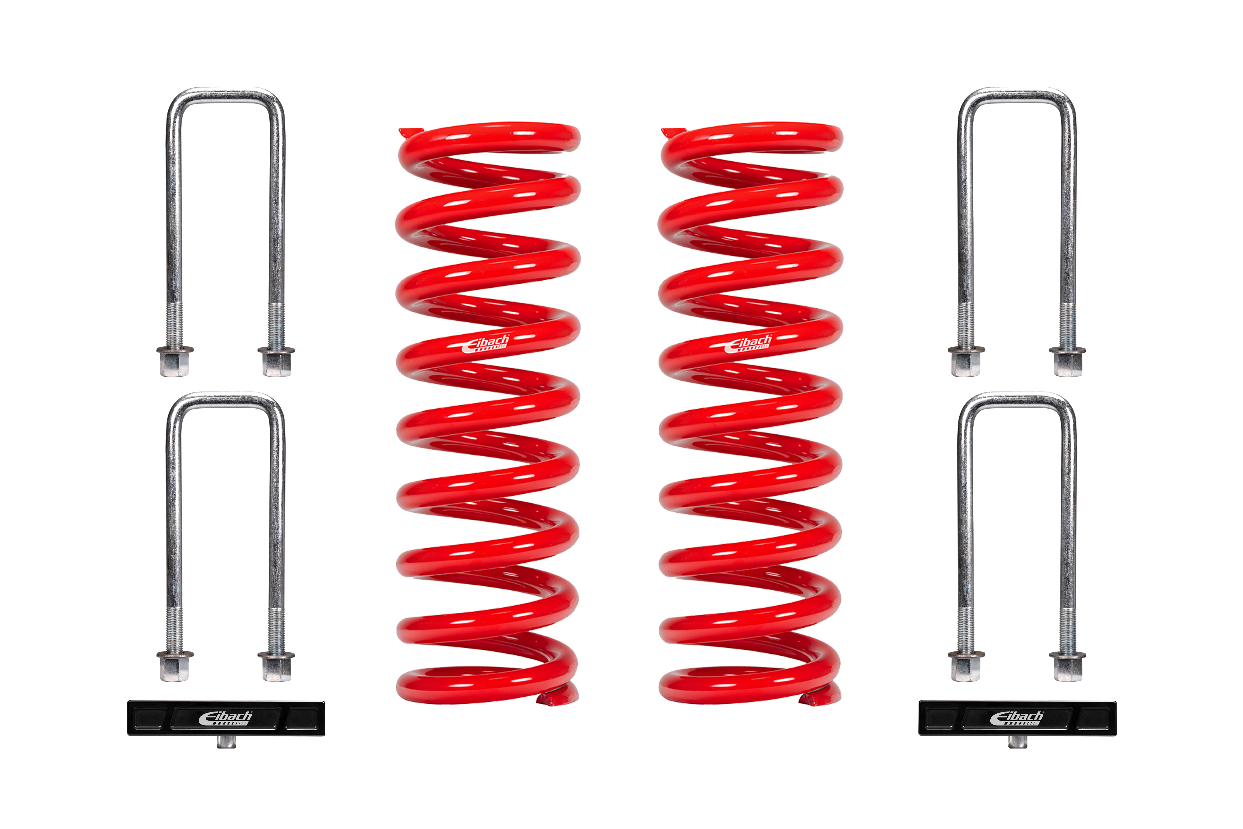 Eibach 1.50-Inch Front Pro-Lift Springs with 1-Inch Lift Blocks - 2017-2019 Toyota Tacoma