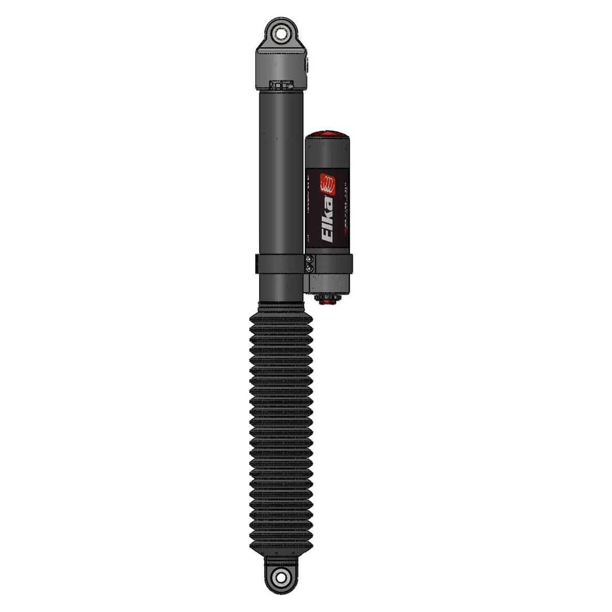 Elka 2.5 DC Piggyback Rear Shocks 2017-2020 Ford F-250 0-2" of Lift - 90085