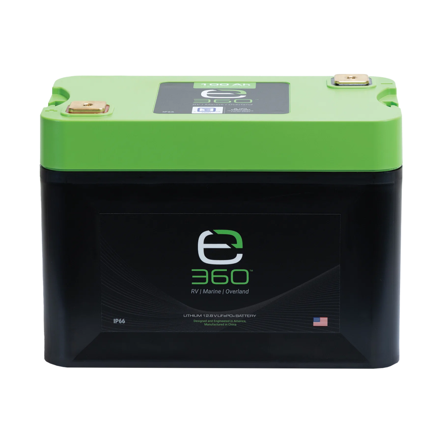 Expion360 12V 100Ah LiFePO4 Lithium Battery – Group 27