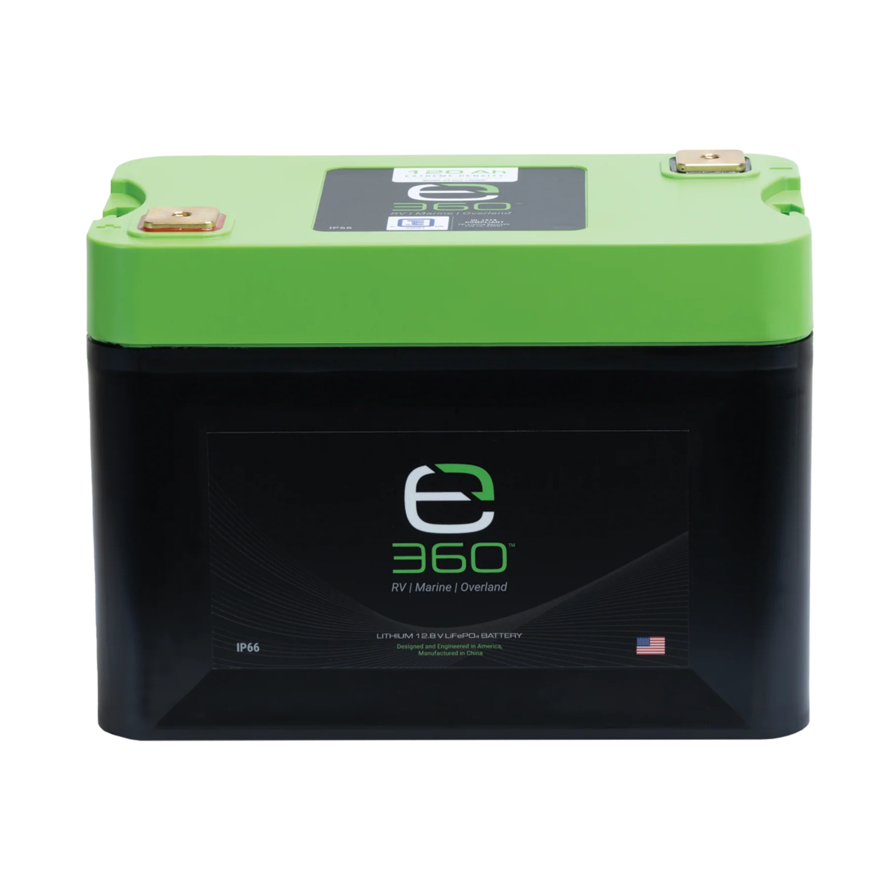Expion360 12V 120Ah LiFePO4 Lithium Battery – Group 27