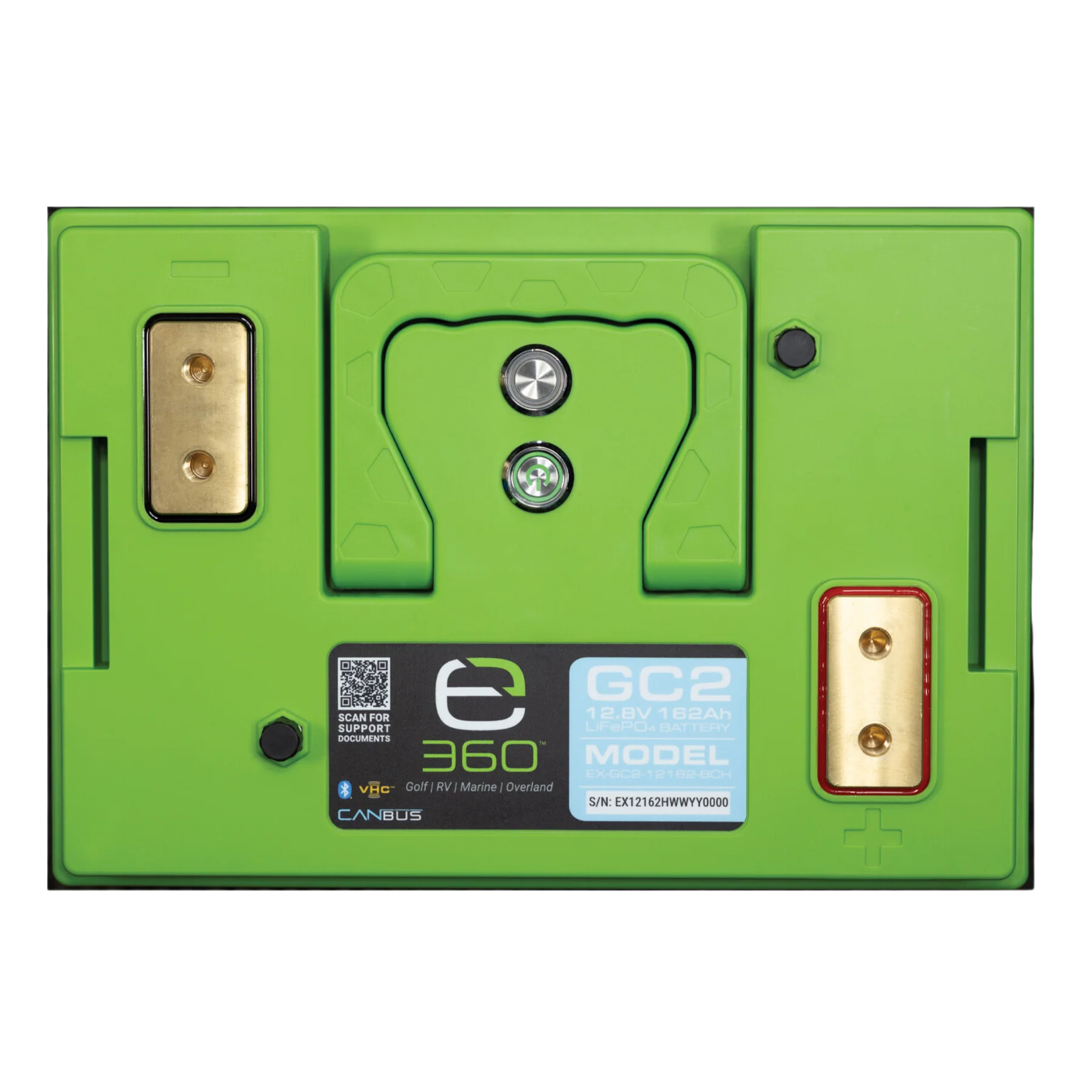Expion360 12V 162Ah LiFePO4 Lithium Battery – GC2, SmartTalk & VHC