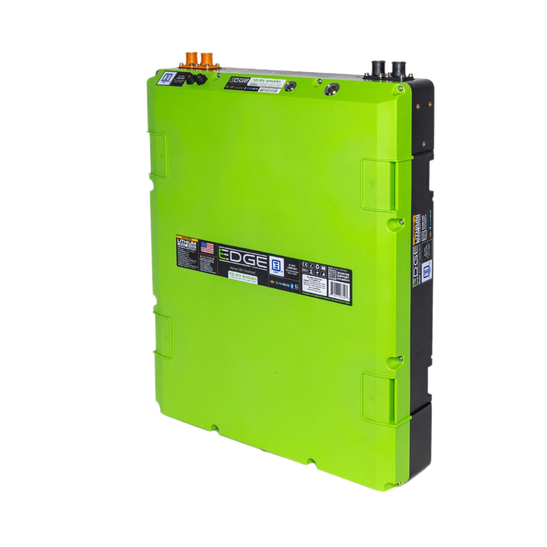 Expion360 12V 240Ah LiFePO4 Lithium Battery – EX2 Edge, Bluetooth & Heated