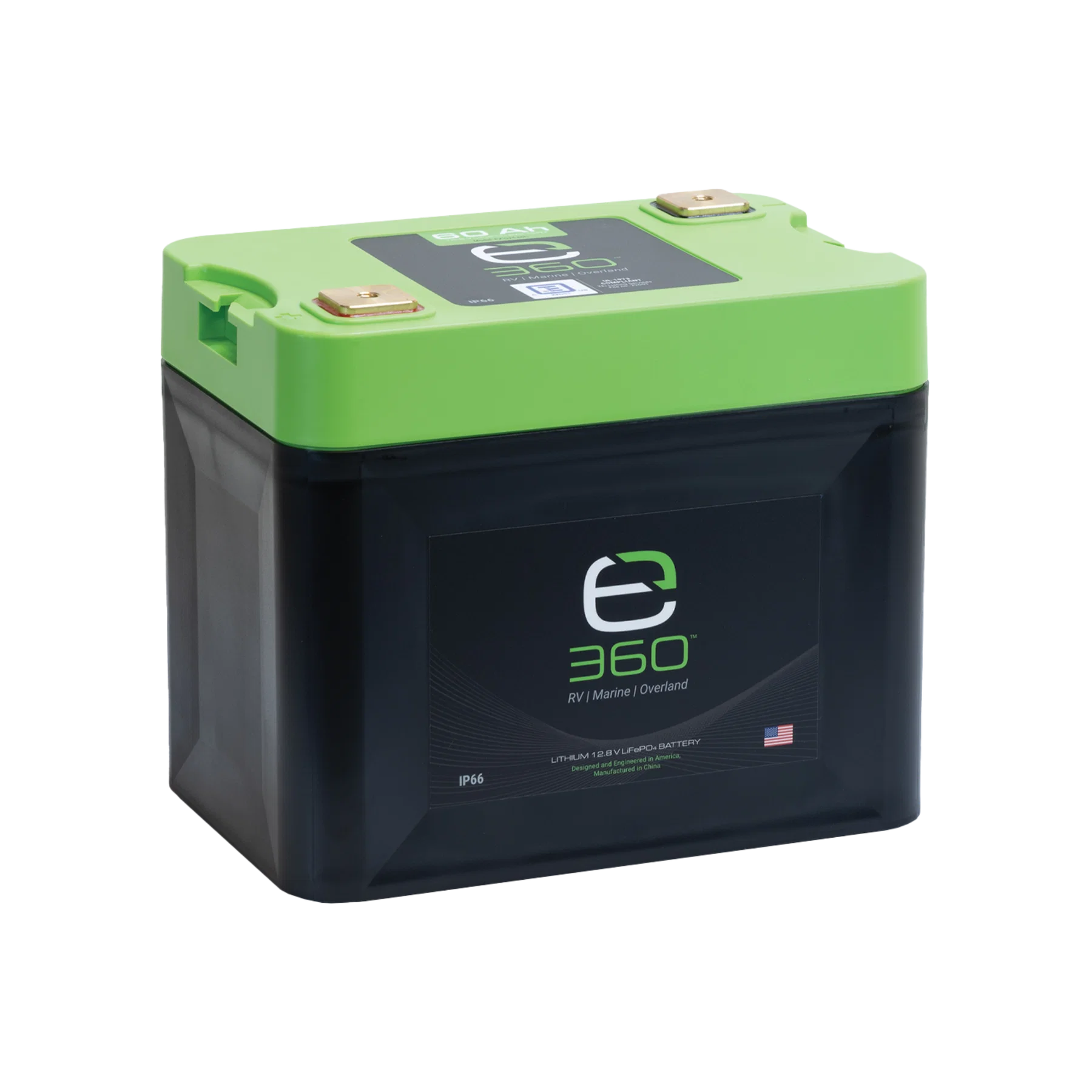 Expion360 12V 80Ah LiFePO4 Lithium Battery – Group 24