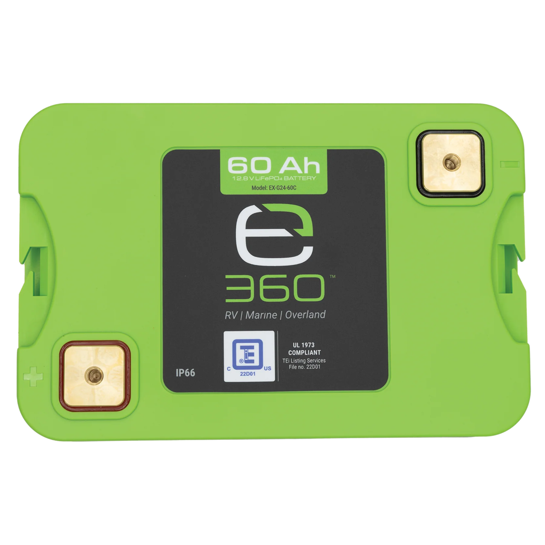 Expion360 12V 80Ah LiFePO4 Lithium Battery – Group 24