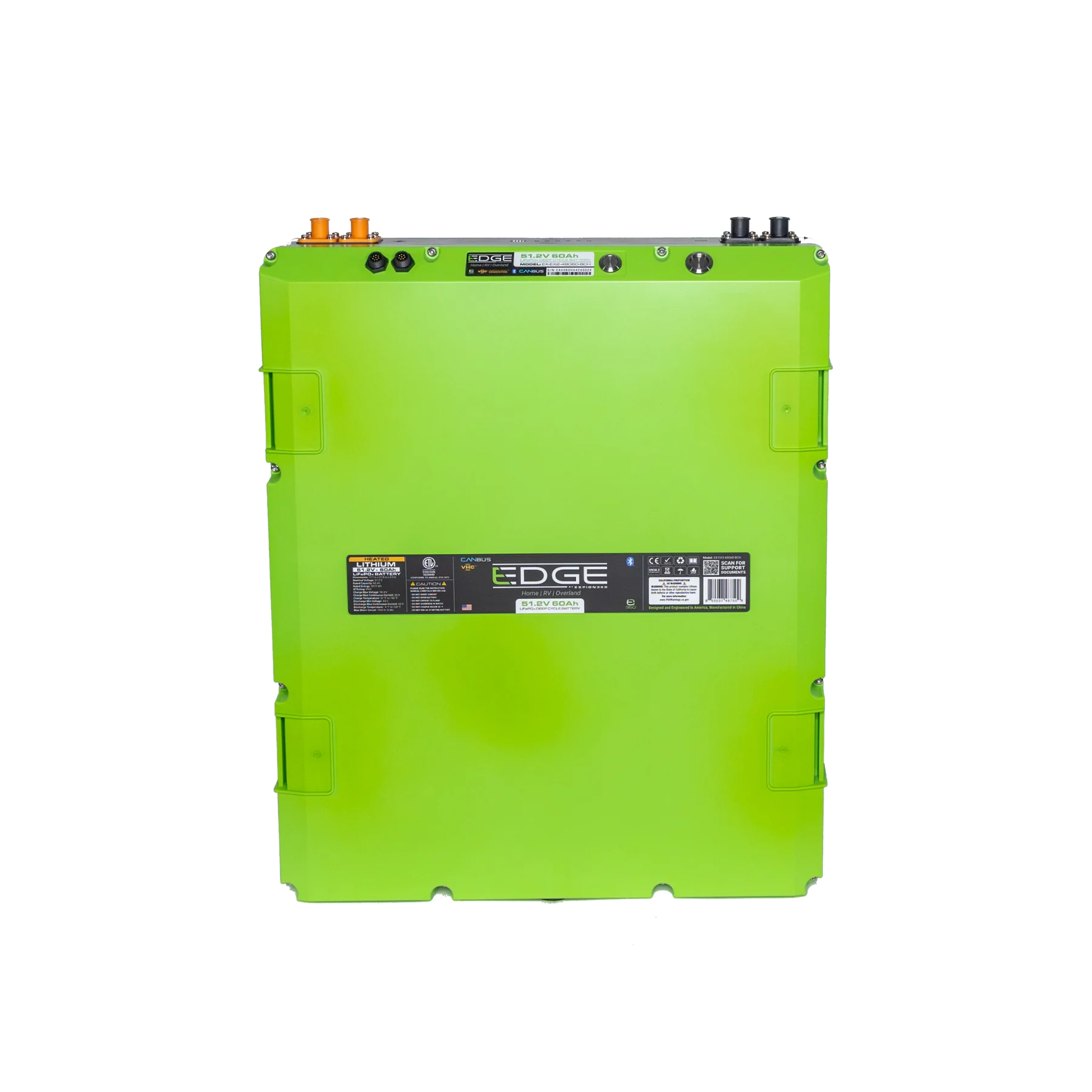 Expion360 48V 60Ah LiFePO4 Lithium Battery – EX2 Edge, SmartTalk & VHC