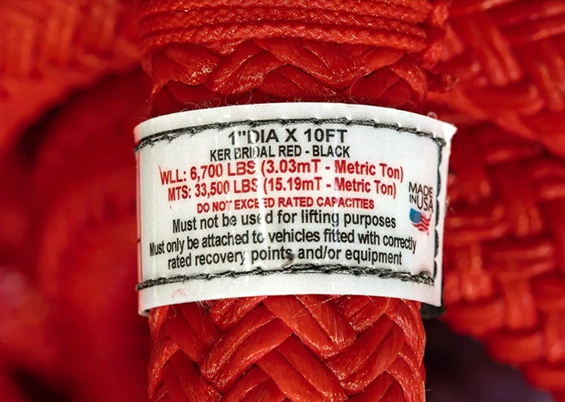 Factor 55 Extreme Duty Kinetic Energy Bridle 1" x 10'