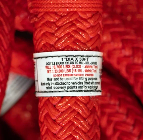 Factor 55 Extreme Duty Kinetic Energy Rope 1" x 30'