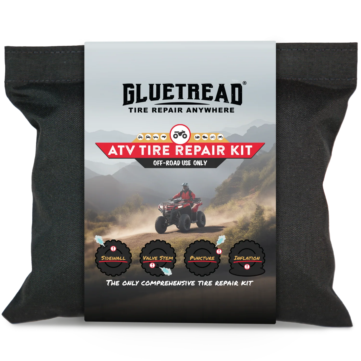 GlueTread ATV Pro Tire Repair Kit