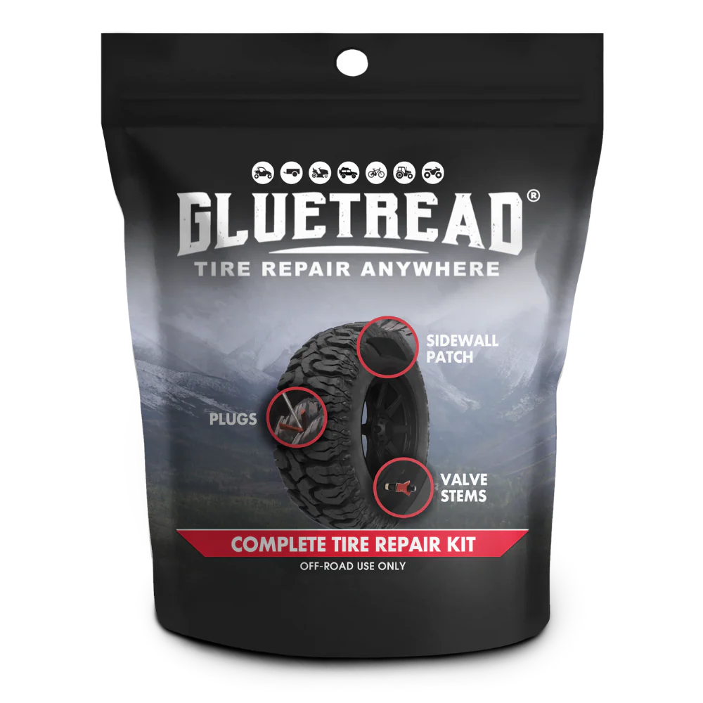 GlueTread Complete Tire Repair Kit