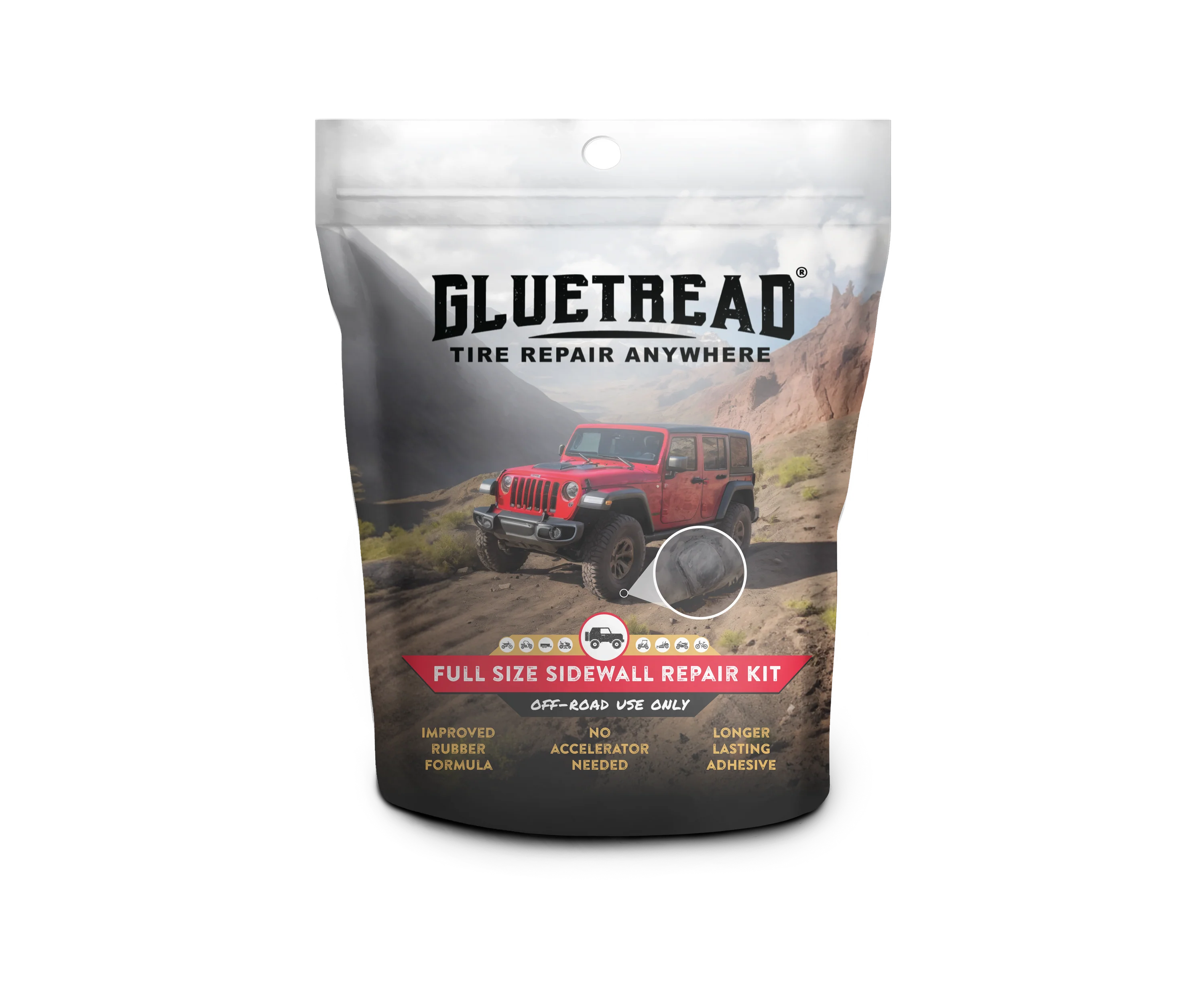 GlueTread Full-Size Sidewall Kit