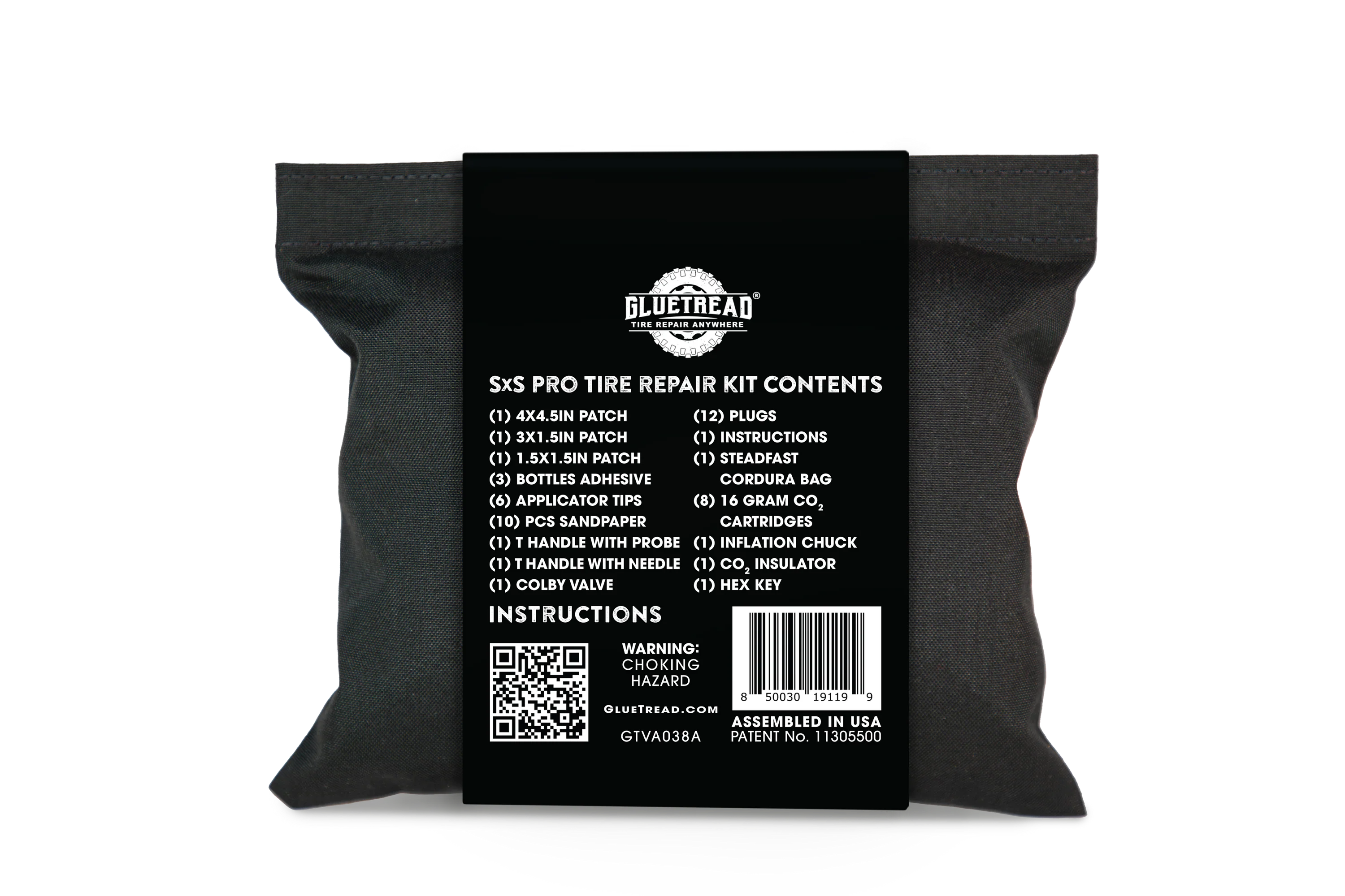 GlueTread SxS Pro Tire Repair Kit