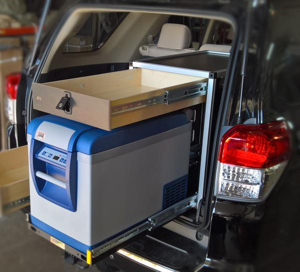 Goose Gear Icebox 1.3 With Top Drawer 25" Deep Module For Land Rover Defender 2020-Present