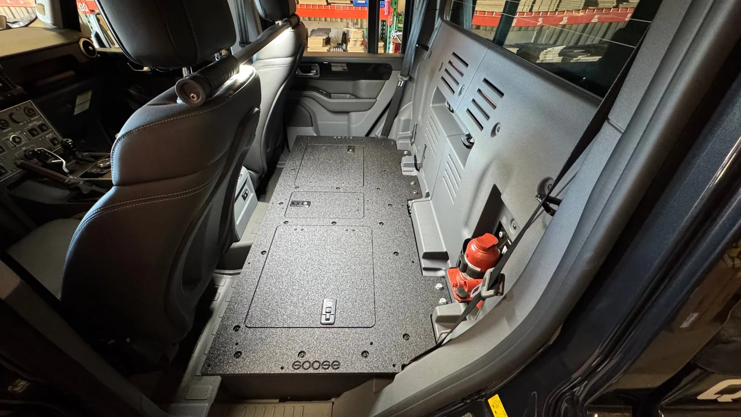 Goose Gear Ineos Grenadier Quartermaster 2025-2026 Second Row Seat Delete Plate System