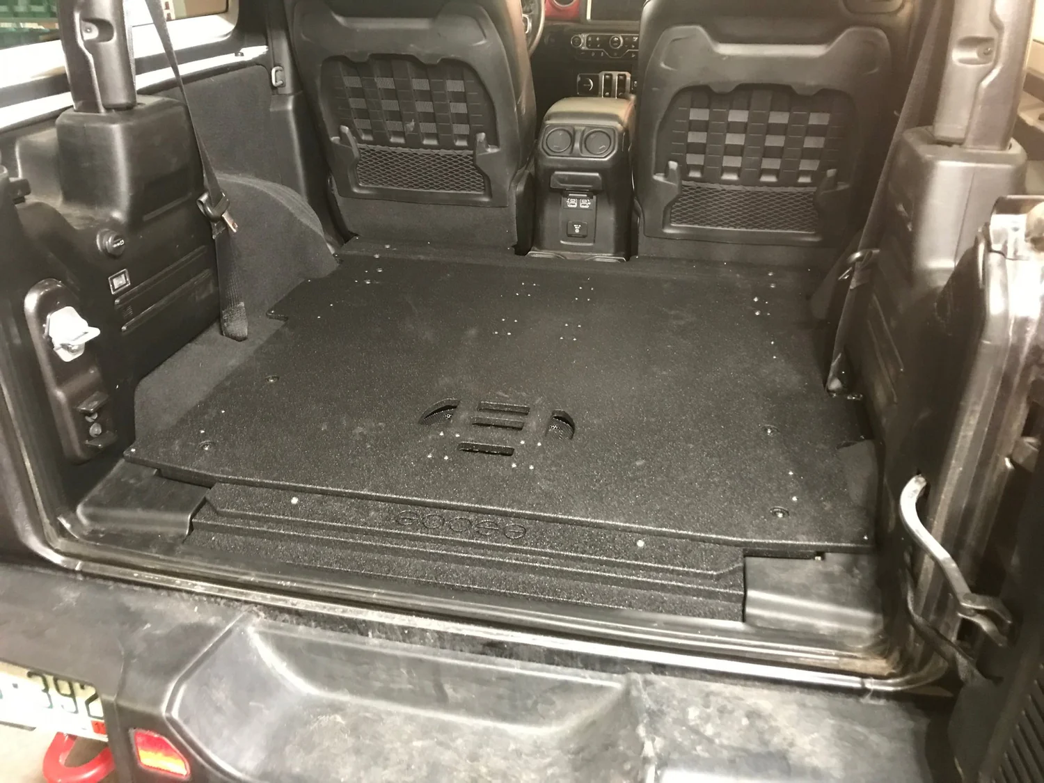 Goose Gear Jeep Wrangler JL 2 Door 2018-2026 Rear Plate System