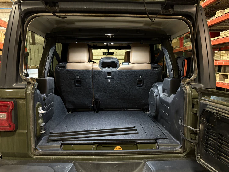 Goose Gear Jeep Wrangler JLU 4 Door 2018-2026 Rear Plate System