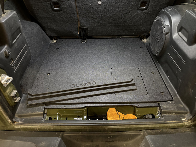 Goose Gear Jeep Wrangler JLU 4 Door 2018-2026 Rear Plate System