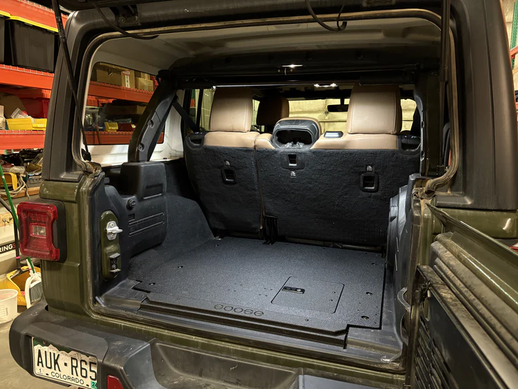 Goose Gear Jeep Wrangler JLU 4 Door 2018-2026 Rear Plate System