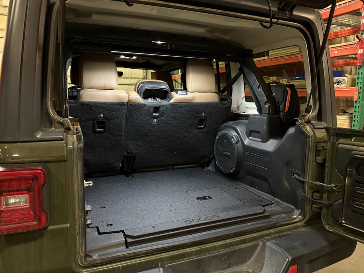 Goose Gear Jeep Wrangler JLU 4 Door 2018-2026 Rear Plate System