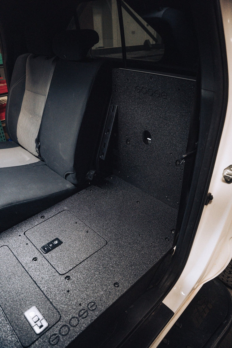 Goose Gear Toyota Tacoma 2005-2023 Second Row Seat Delete Plate System