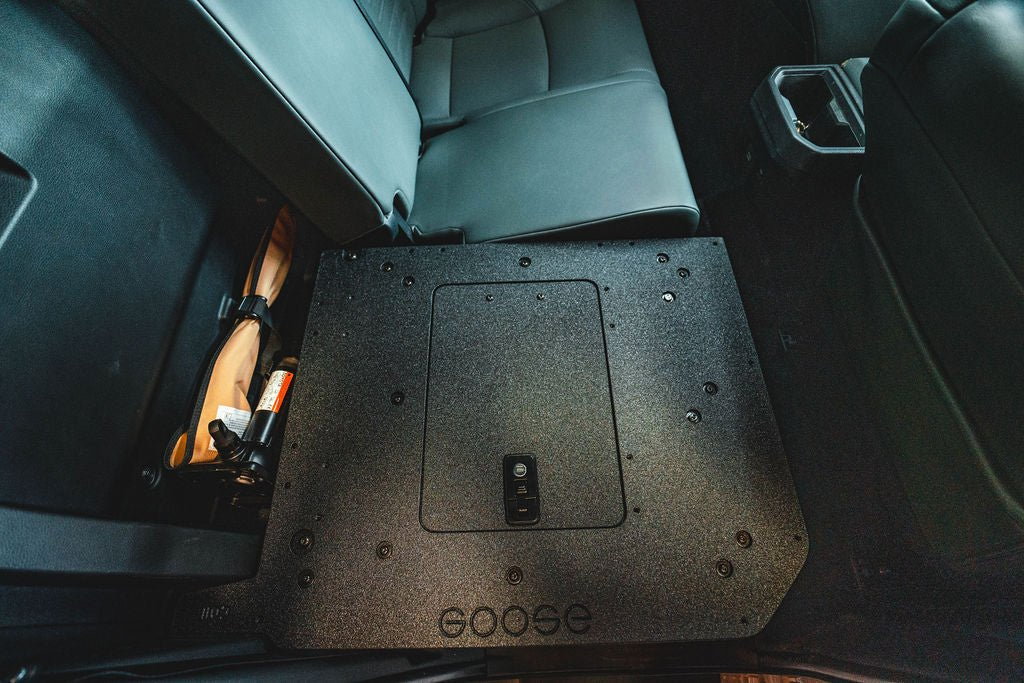 Goose Gear Toyota Tacoma 2024-2026 Second Row Seat Delete Plate System