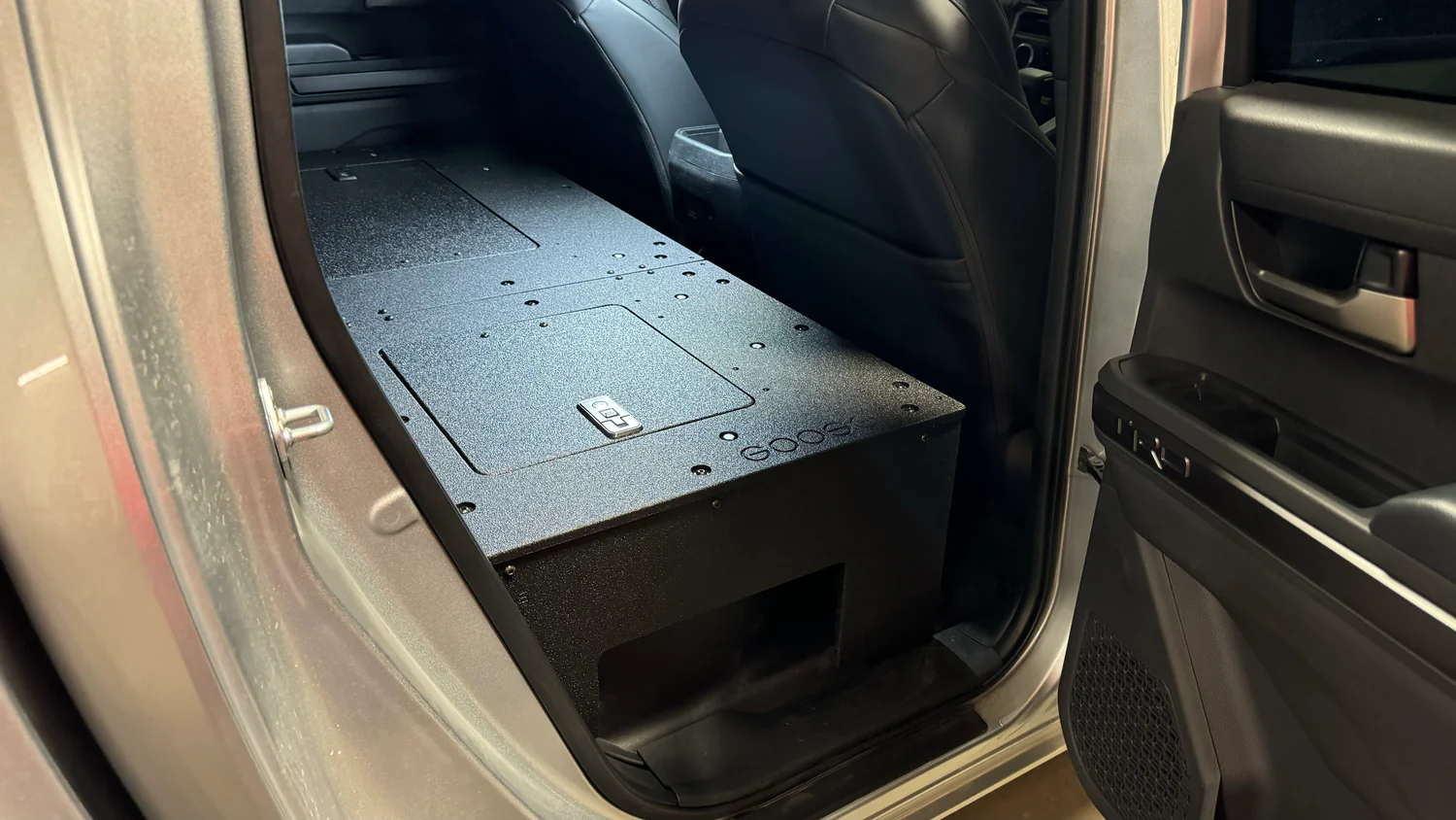 Goose Gear Toyota Tacoma 2024-2026 Second Row Seat Delete Plate System