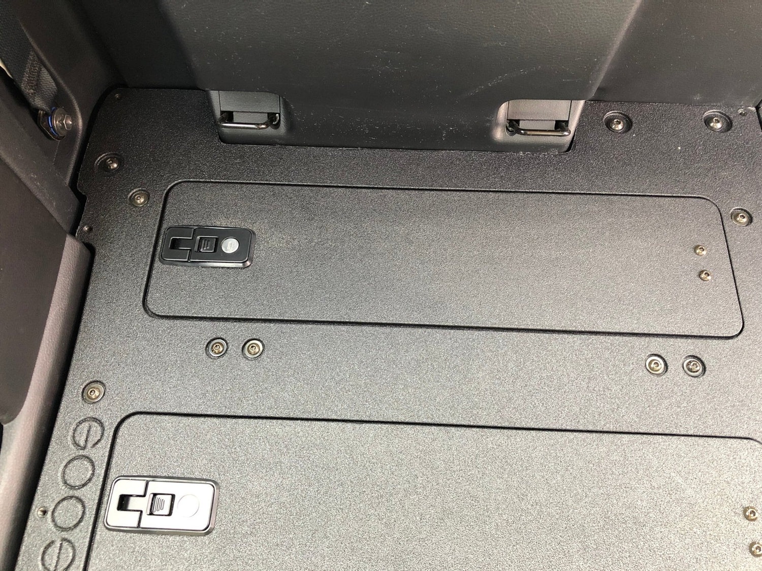 Goose Gear Toyota Tacoma Access Cab 2016-2023 Second Row Seat Delete Plate System