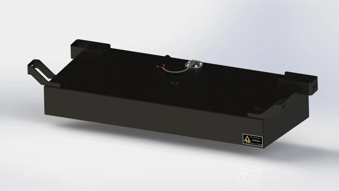 Helivue Design 2022-2026 Toyota Tundra Auxiliary Fuel Tank System 18 Gallon