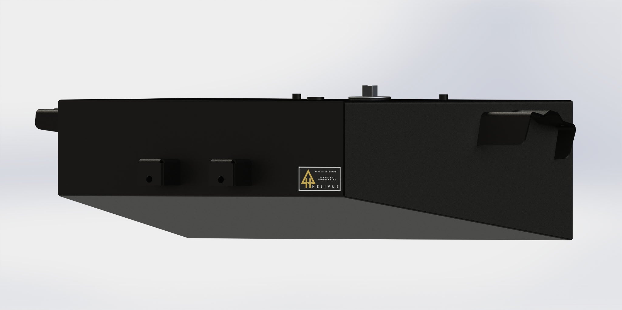 Helivue Design 2024-2026 Lexus GX550 Auxiliary Fuel Tank System 18 Gallon