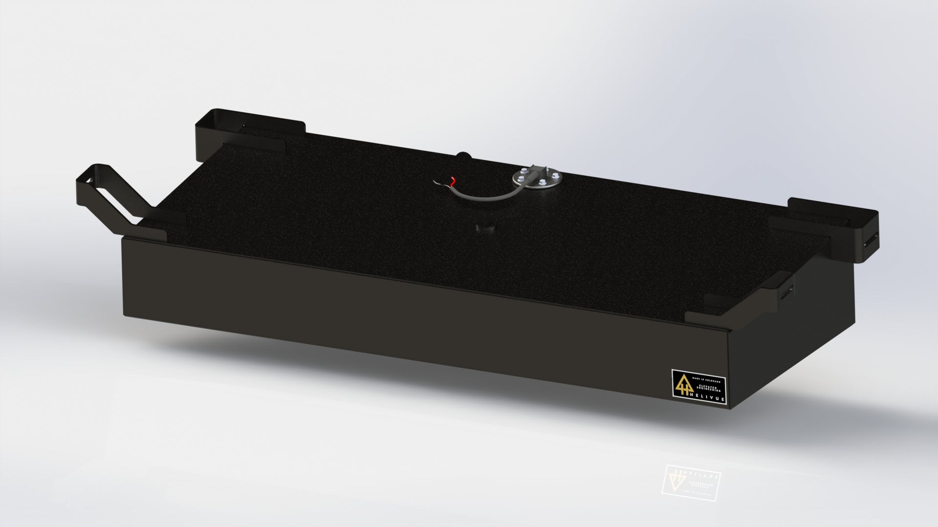 Helivue Design 2024-2026 Toyota Tacoma Auxiliary Fuel Tank System 18 Gallon