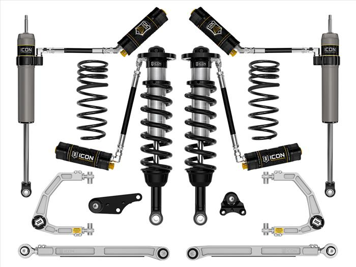 Icon 2024+ Toyota Tacoma 1.25-3" Lift, Stage 8 Suspension System, Billet UCA W/ Triple Rate Rear Springs
