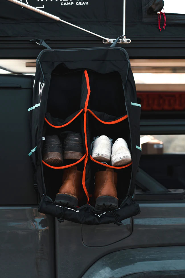 Intrepid Camp Gear Shoe Bag Storage System – KRAVE Automotive