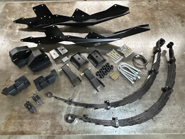 JD Fabrication 2005-2023 Tacoma Rear Frame Brace Spring Under Kit